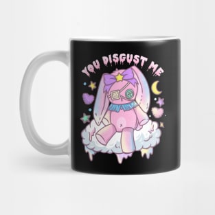 You Disgust Me - Chibi Kawaii Anime Girl T-Shirt Mug